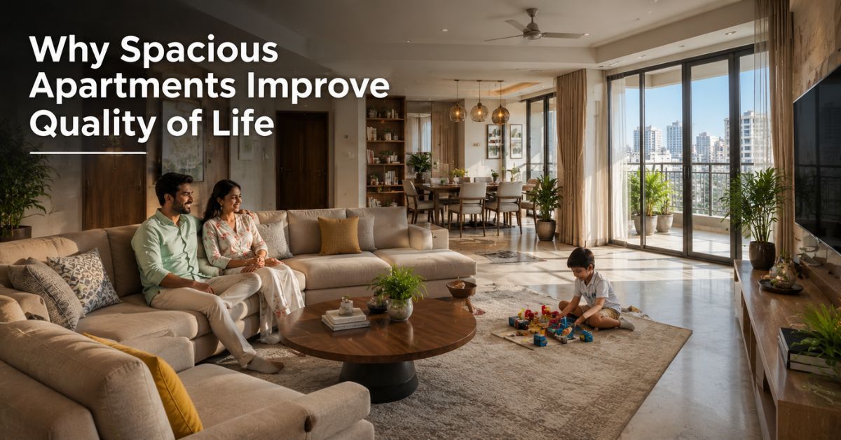 Why Spacious Apartments Improve Quality of Life